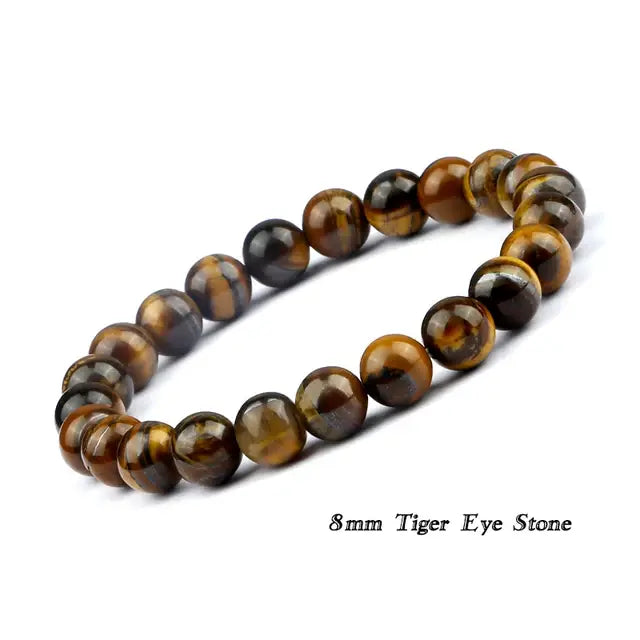 Tiger Eye Beaded Bracelet