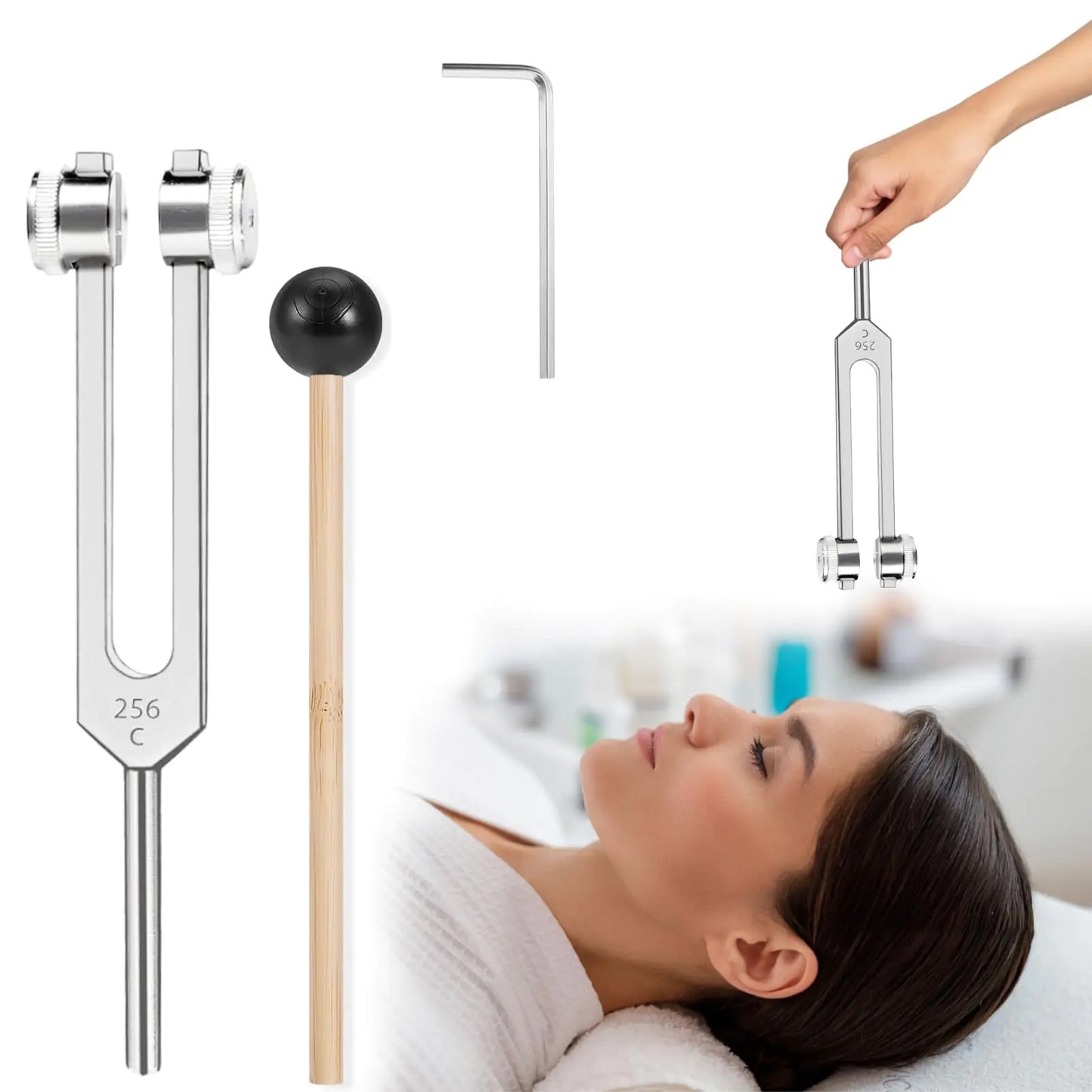 128 Hz - The Healing Instrument Original Aranovia 128 hz - Healing Tuning Fork Perfect for Chakra Healing Sound Therapy and Meditation — Ideal Gift Choice