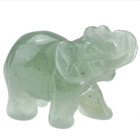 1.5'' Elephant Crystal Art