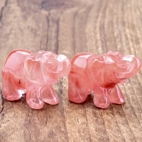 1.5'' Elephant Crystal Art