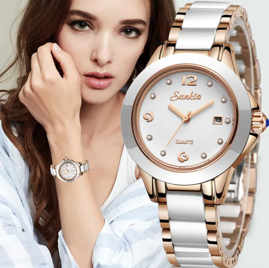 Women's Rose Gold Fashion Watch