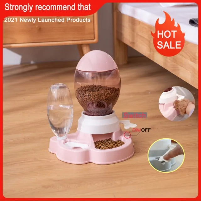 4 Style Pet Feeder Bowls