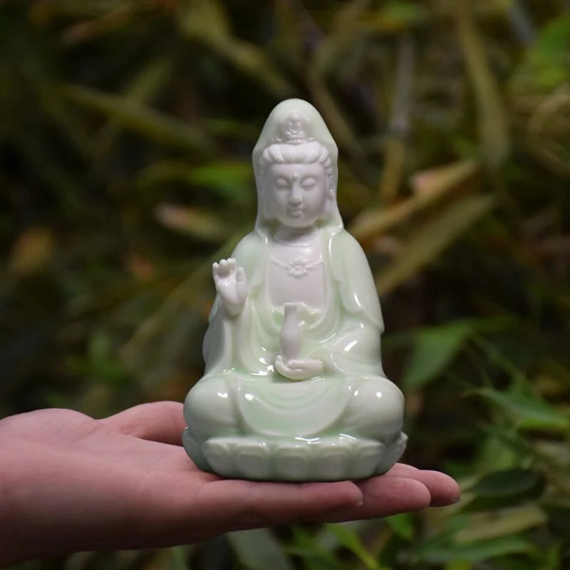 Zen Monk Buddha Statue Decoration