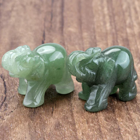 1.5'' Elephant Crystal Art