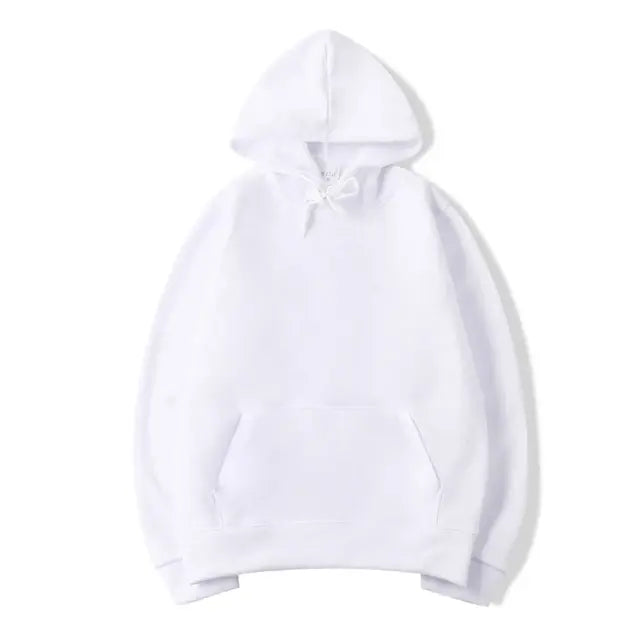 Oversize Solid Color Hoodie