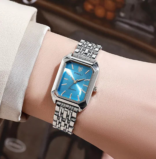 Square Steel Strap Women's Watch