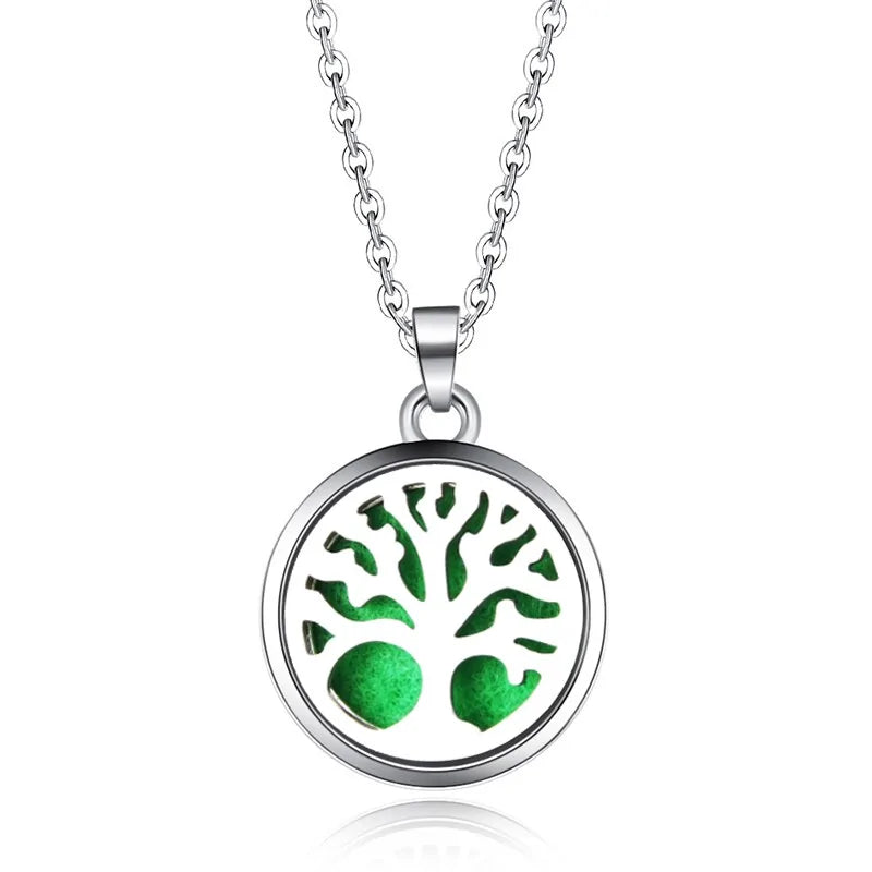 Aromatherapy Pendant Necklace Essential Oil Diffuser