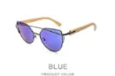 Bamboo Cat Eye Sunglasses