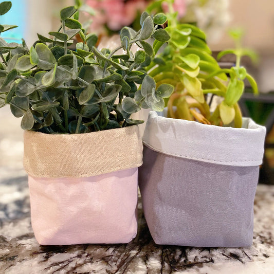 Pastel Tone Reversible Plant Covers