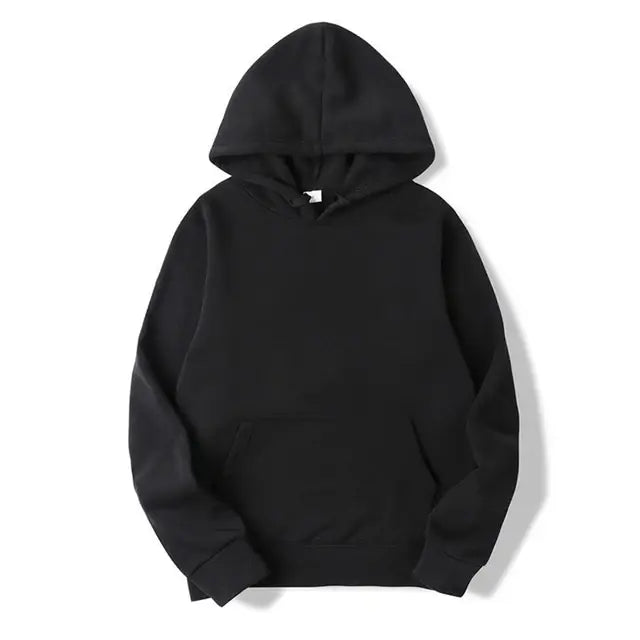 Oversize Solid Color Hoodie