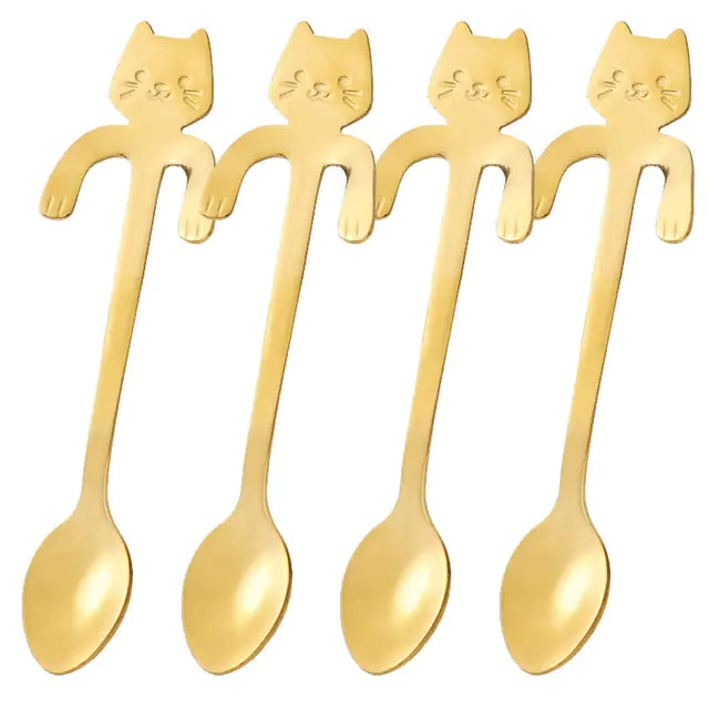 Cute Cat Coffee Spoon