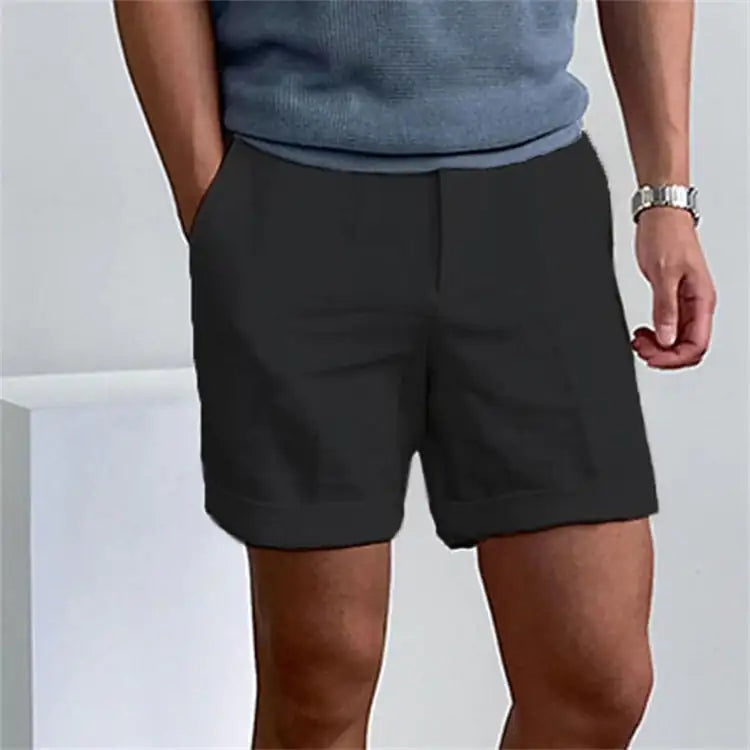 Men's Slant Pockets Workout Shorts