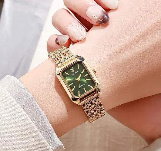 Square Steel Strap Women's Watch