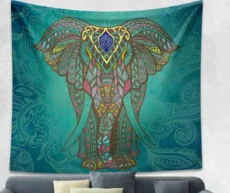 Elephant Mandala Tapestries