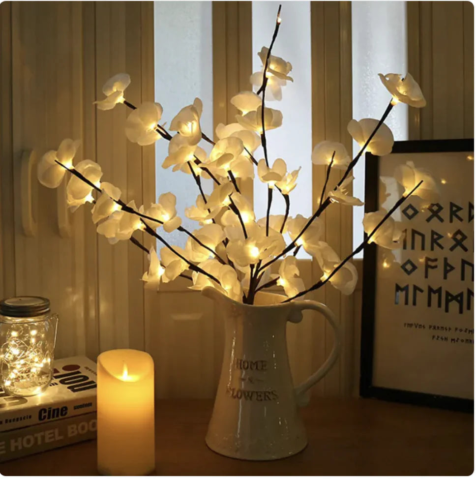 20-LED Twig String Lights for Home Decor