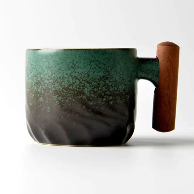 Retro Ceramic Coffee Cup