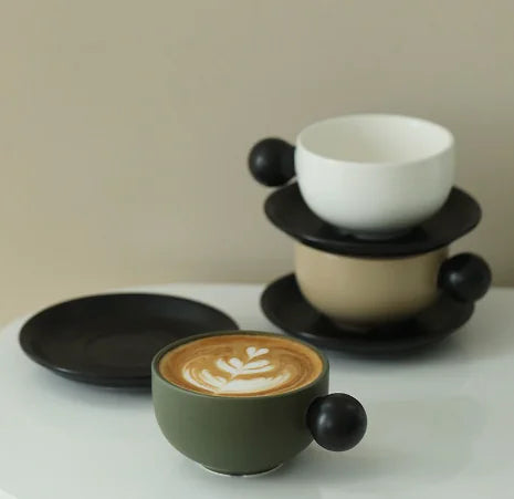 Elegant Ceramic Coffee Set