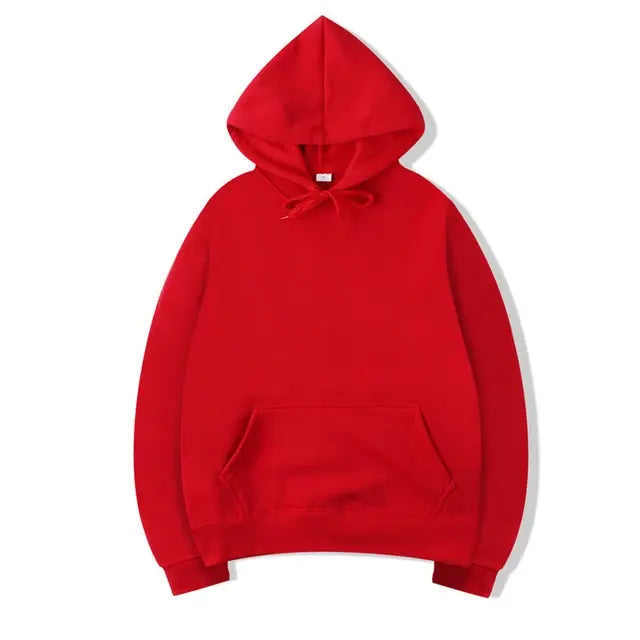 Oversize Solid Color Hoodie