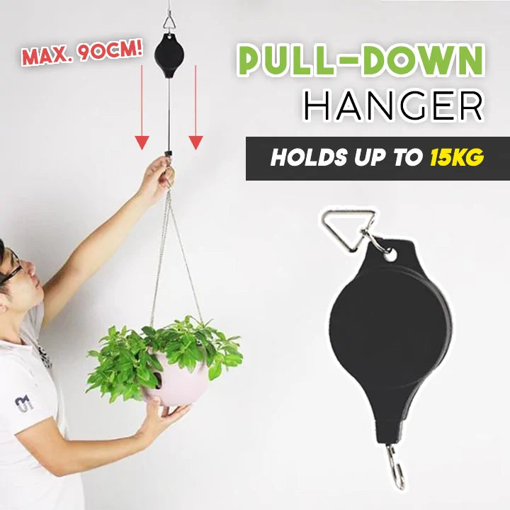 Pull Down Plant Hanger