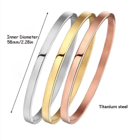 Elegant Women's Stainless Steel Bracelet