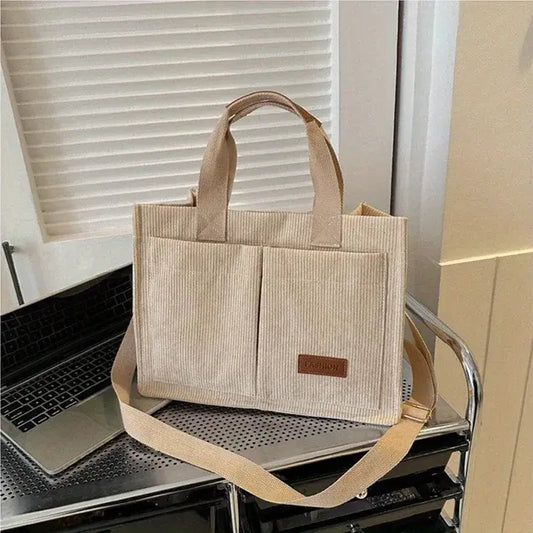 Women's Bag Handbag Corduroy