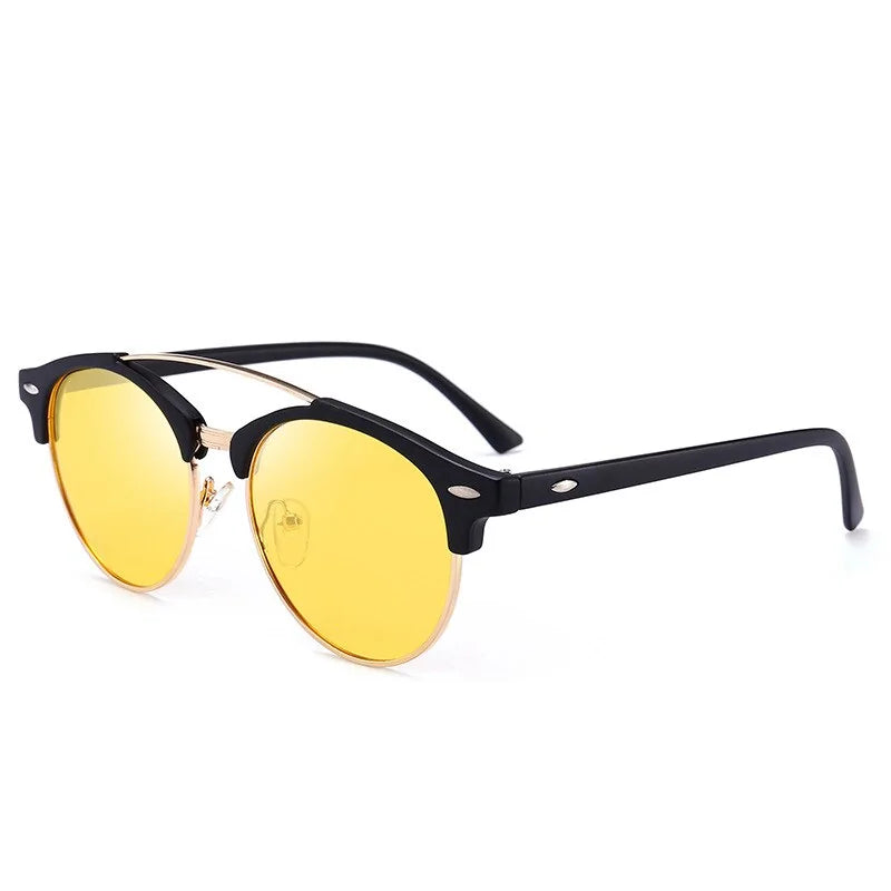 Round Polarized Sunglasses