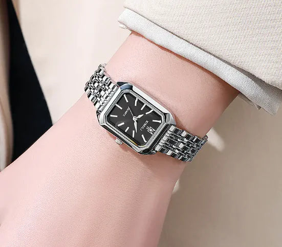 Square Steel Strap Women's Watch