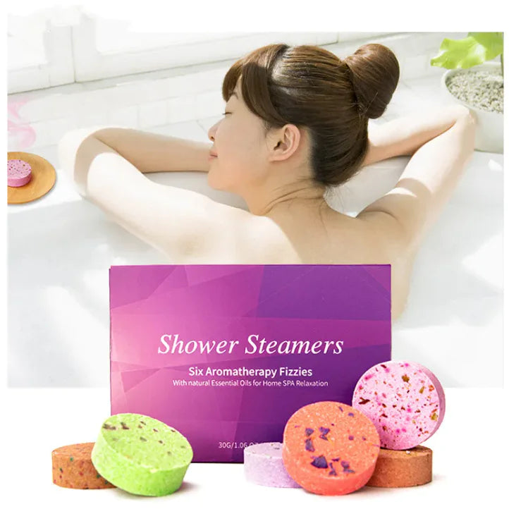 Essential Oil Aromatherapy Bath Tablets Set