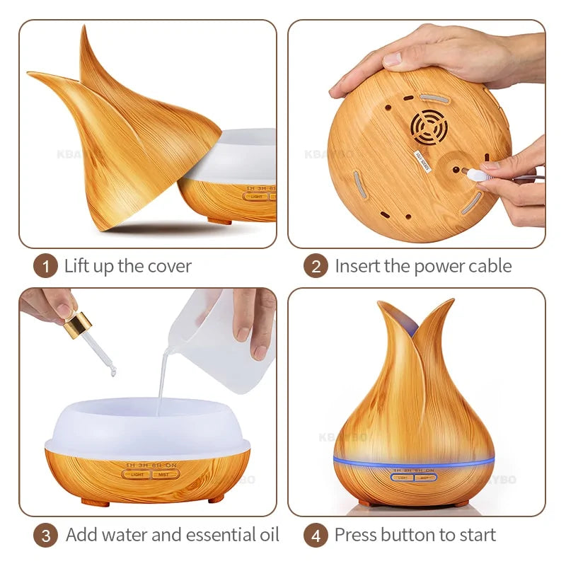 Wooden Grain Petal Essential Oil